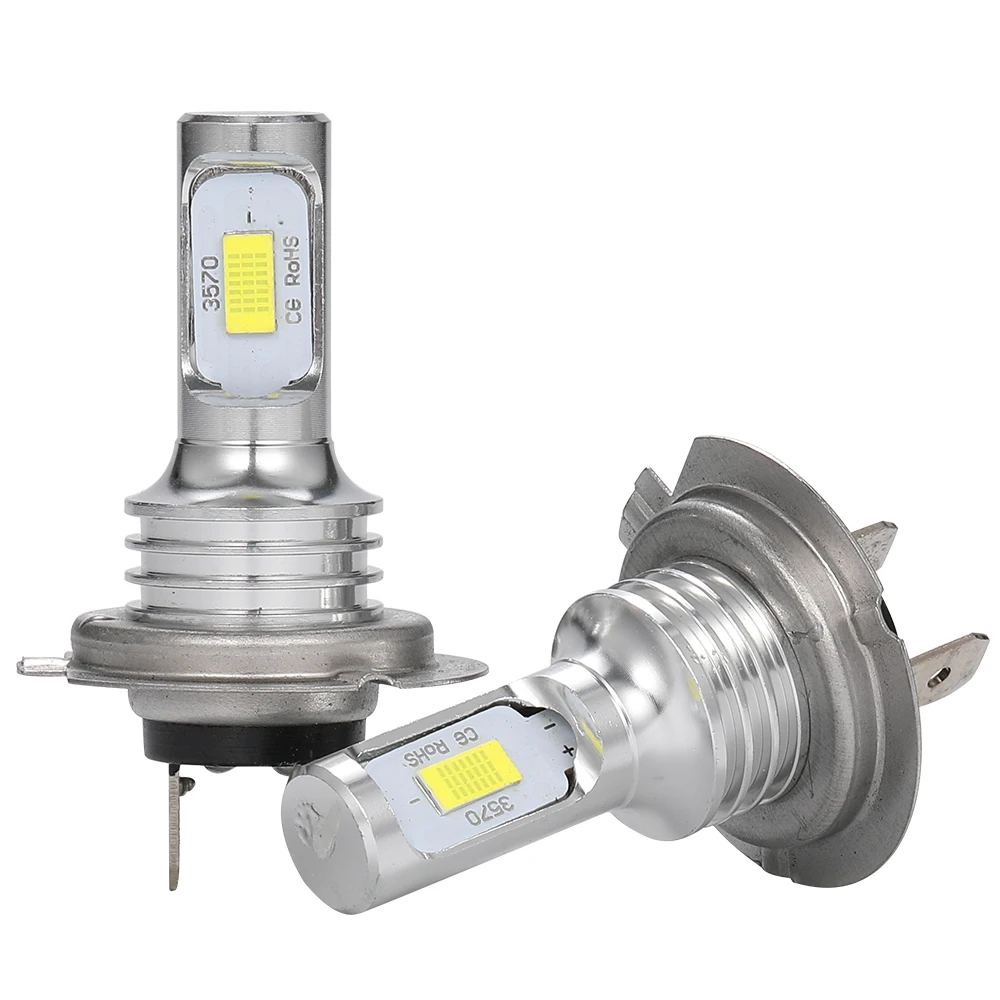 

H7 Car LED Lamp H4 H1 H3 Auto Headlight Bulbs H8 H11 9005 HB3 9006 HB4 3000K 6000K 12000K Ice Blue Automobile Fog Light 12V 24V