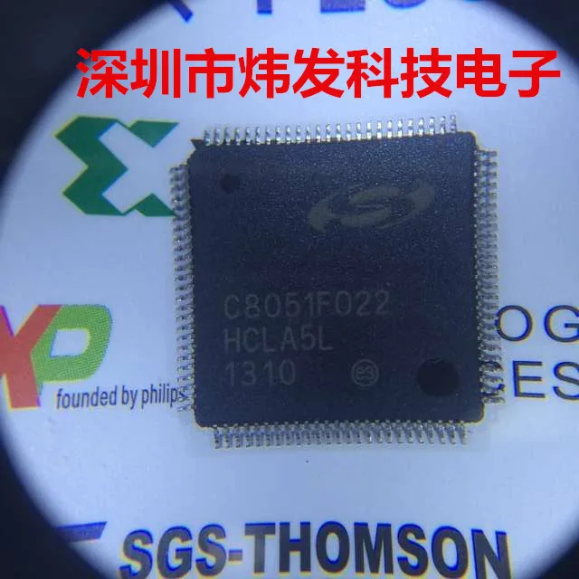 

5PCS/LOT C8051F022 QFP