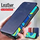 Чехол-книжка для xiaomi redmi note 9s, 8t, 9, 8 pro, 7, 6, 5 plus, 7a, 8a, кожаный