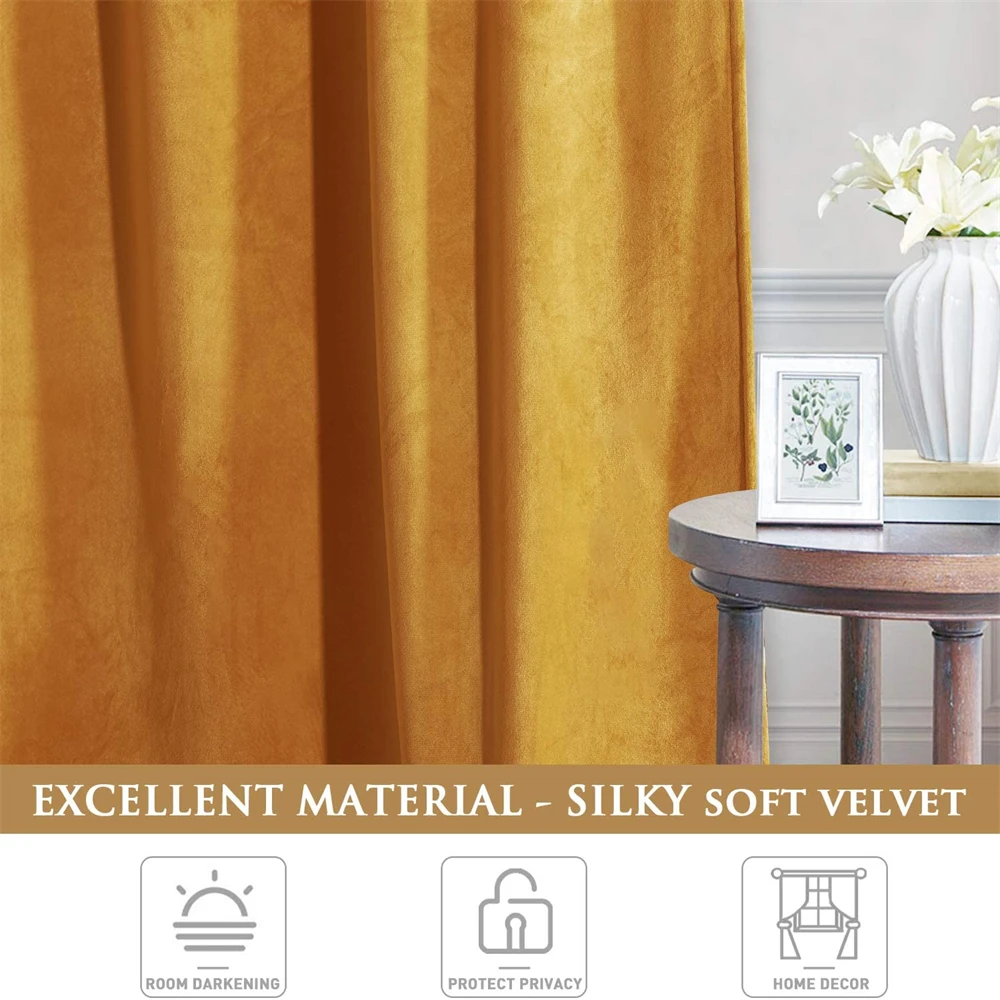 Роскошные плотные теплые звукоизоляционные драпировки бархатные занавески с