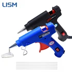 Пистолет клеевой Электрический, 20 Вт, 7 мм, с клей-карандашами