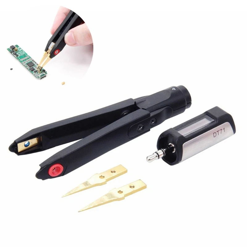 DT71 Mini Digital Tweezers 100MHz Signal Generator OLED Display Auto Scan Smart Tester Portable LCR Meter Diode Resistor | Инструменты