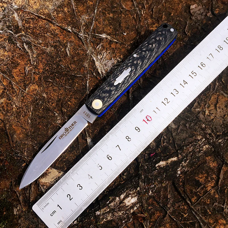 

SeeMoons Slip joint Pocket knife modern traditional folding knives VG10 steel folder Tactical EDC tool collection