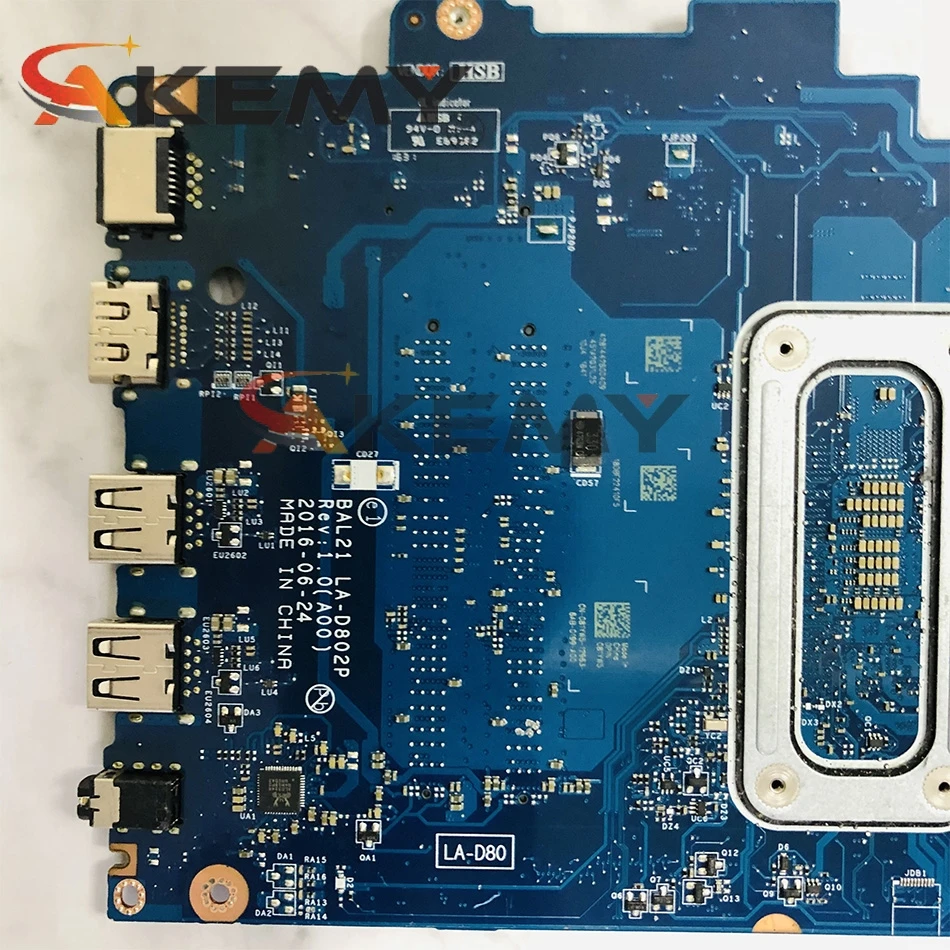 Для DELL Inspiron 5567 5767 Core Pentium 4415U Материнская плата ноутбука CN-0KY6H5 0KY6H5 BAL21 LA-D802P