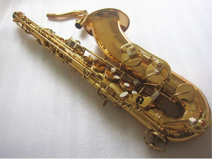 Новинка профессиональный тенор-саксофон Bb для электрофореза Золотой тенор с