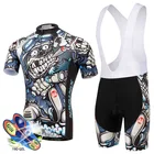 Новинка 2021, Мужская велосипедная Джерси, летний командный костюм для горного велосипеда, Быстросохнущий костюм, спортивная велоформа для соревнований, Джерси
