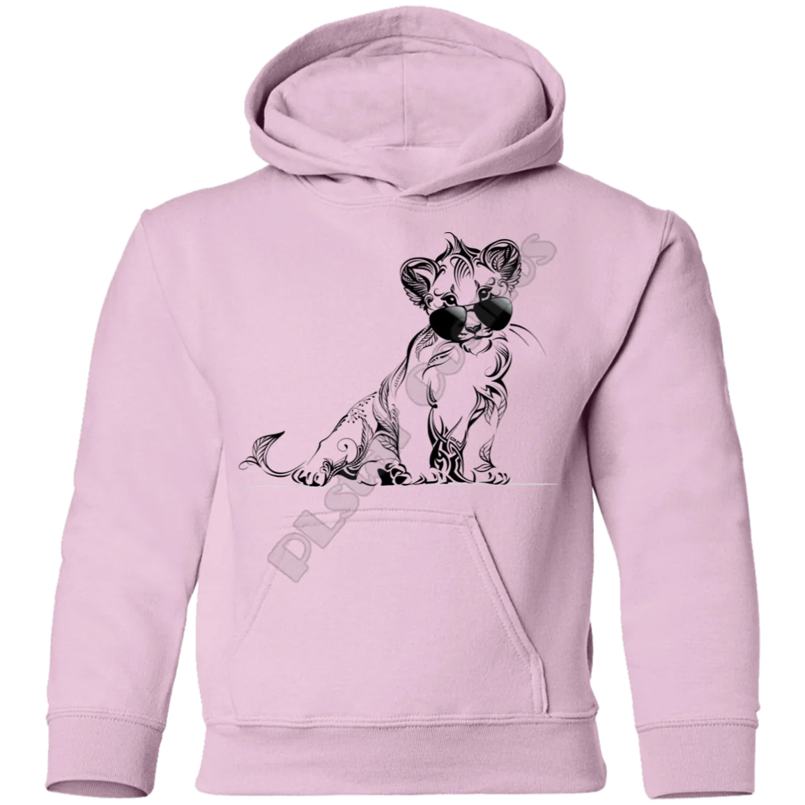 

Lion Cub Sunglasses Cartoon Kids Hoodies 3D Printed Kids Sweatshirt Child Long Sleeve Boy For Girl Gray Pullover Drop Shipping