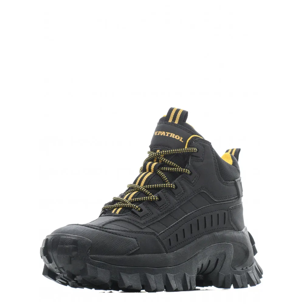 Мужская обувь PATROL ботинки осень зима искусственная кожа цвет черный подкл.