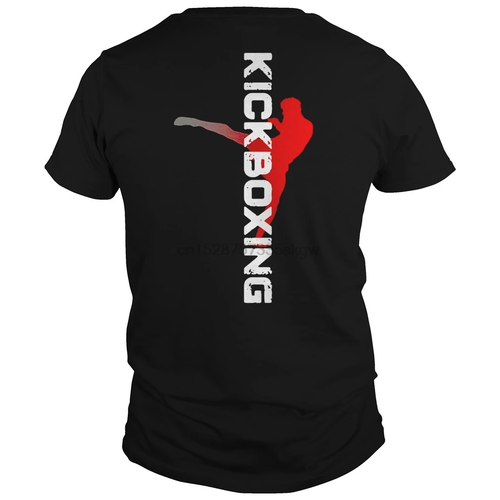 Мужская футболка Винтажная для кикбоксинга (1) крутая с принтом Футболки|Мужские