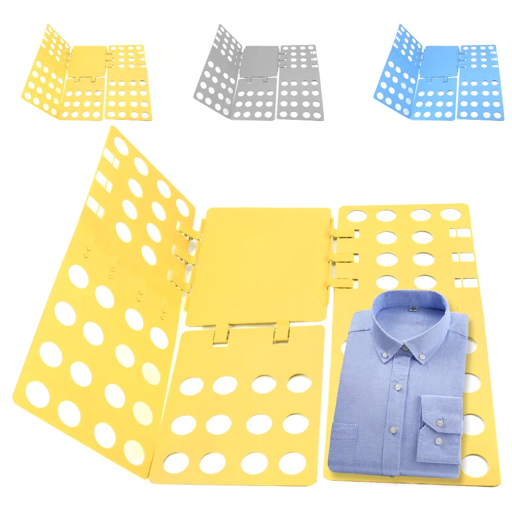 

Clothes Folder Save Time Quick Clothes Folding Board Big Size Clothes Holder T Shirts Jumpers Organizer Fold Adult Kids Magic