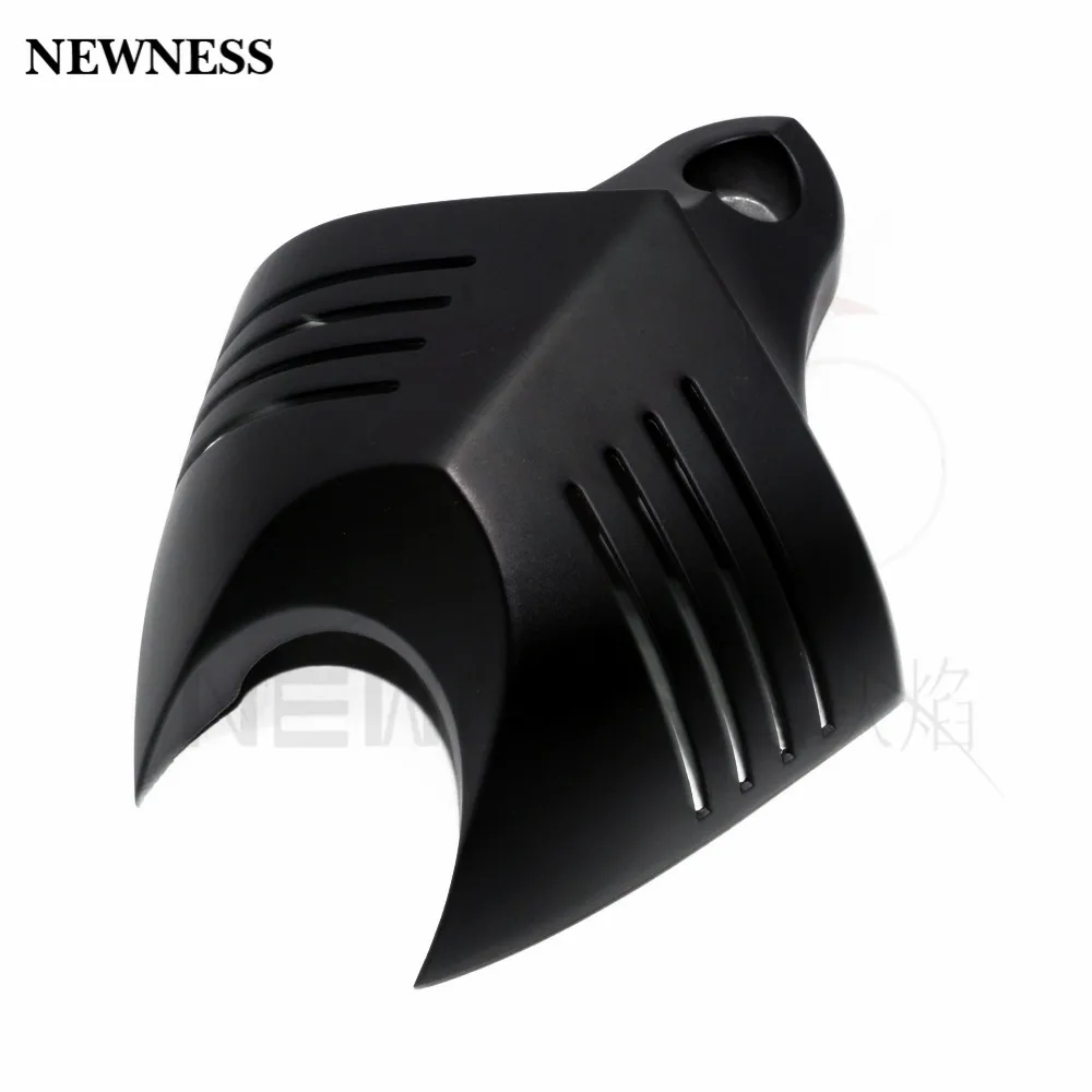 Черный V Shield рожковый чехол набор для Harley Big Twins Evo 92 12 Twin Cam 1988 gg|horn cover|horn for harleyhorn cover