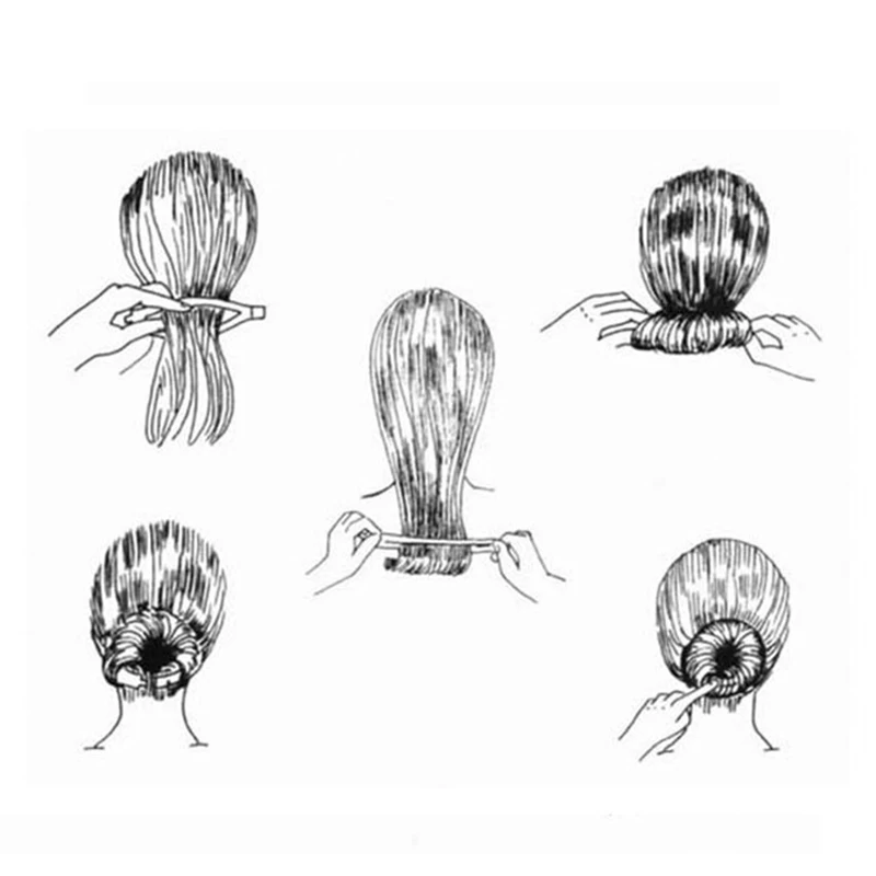 

Braid Tool Hair Braider Tools Hair Stick Hairstyles Pull Hair Pins Double Hook Plate Made Needle Comb Donut Big Hair Accessories