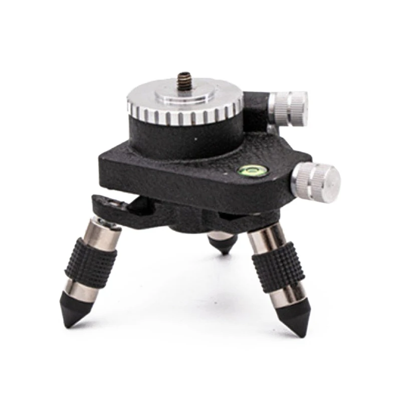 

X7AB Bracket La-ser Level Adapter 360° Rotating Base Compatible with Line La-ser Level Tripod Connector Standard 1/4" Thread