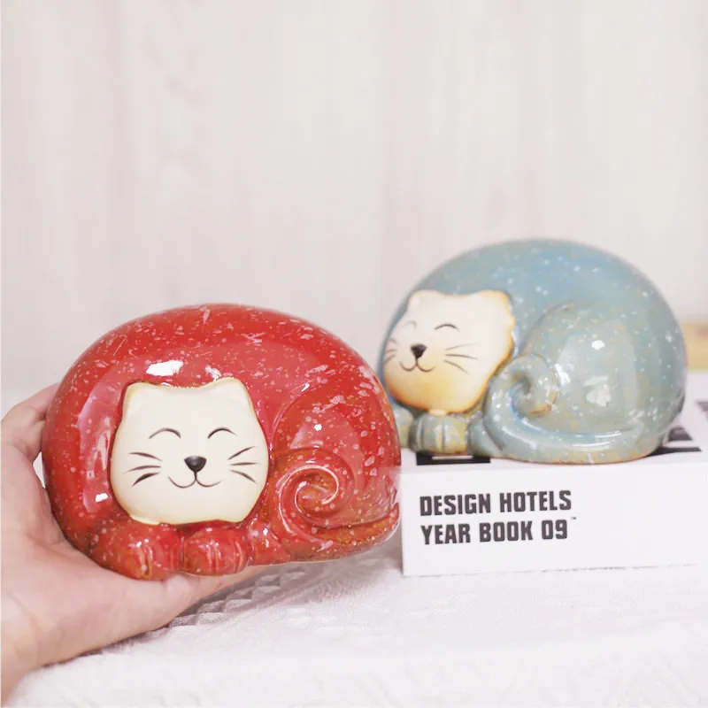 Украшение для комнаты девочек фарфоровые украшения кошек деревенский домашний