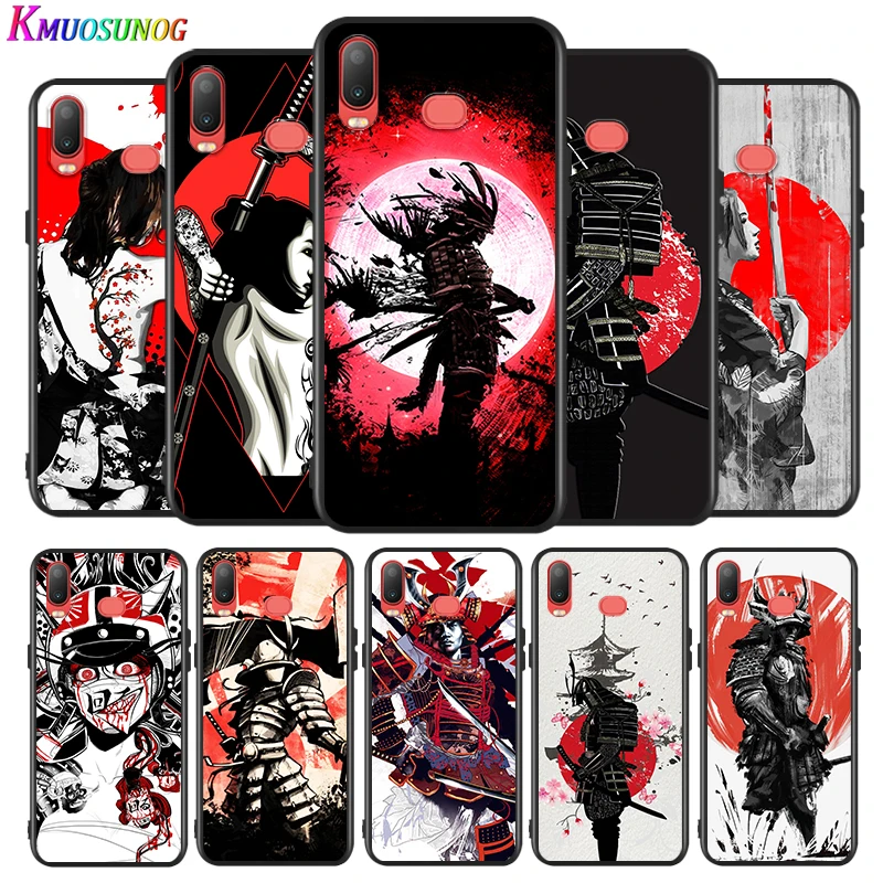 

Japanese Samurai for Samsung Galaxy A9 A8 Star A750 A7 A6 A5 A3 Plus 2018 2017 2016 Silicone Black Phone Case Soft Cover