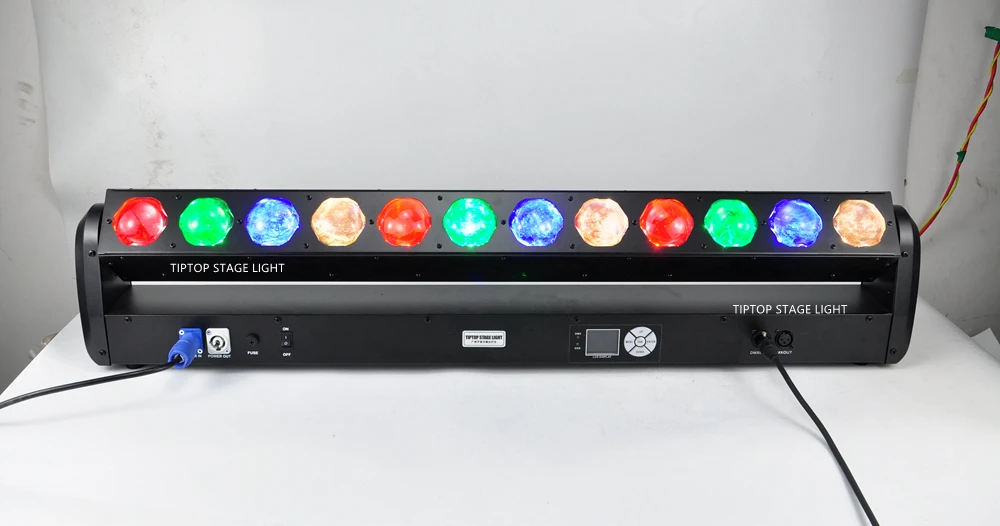 Светодиодная лента Gigertop Bar RGBW с цветным лучом подвижная головная лампа 12x30 Вт