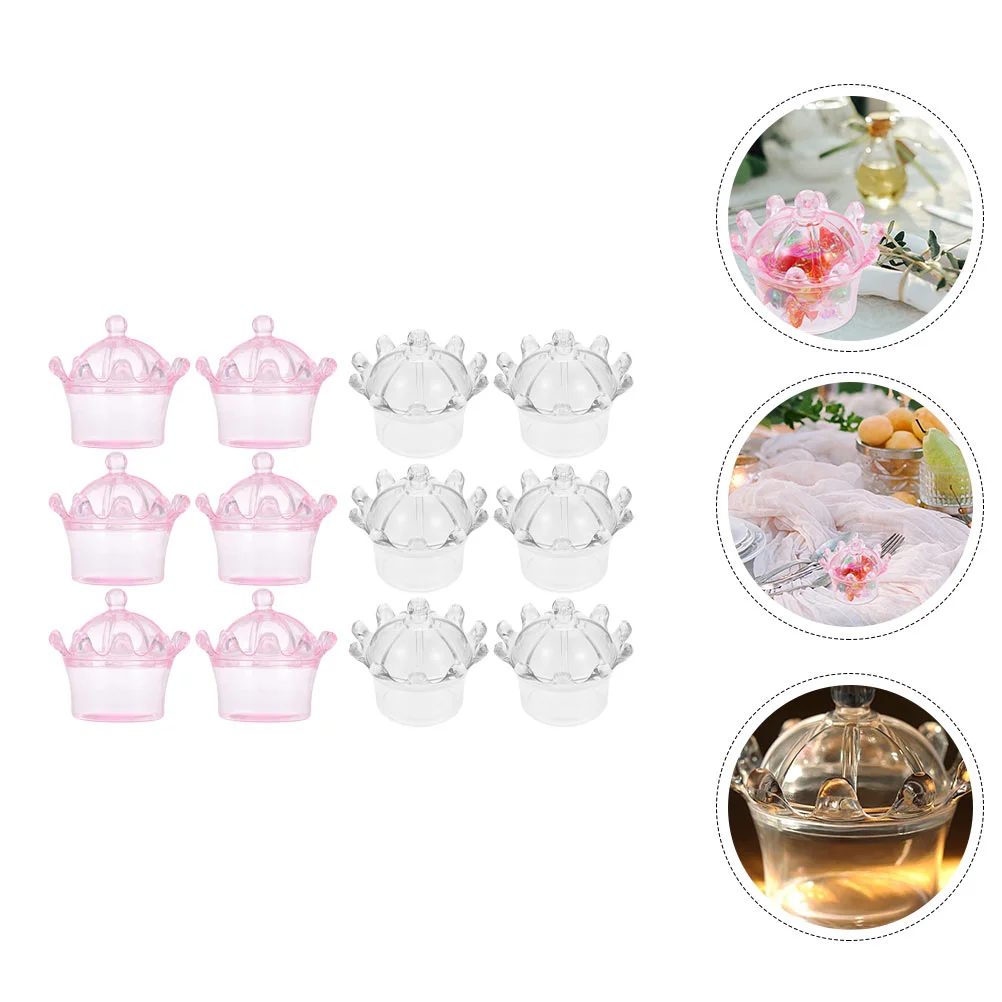 

12Pcs Creative Candy Box Wedding Themed Box European Style Wrapping Box
