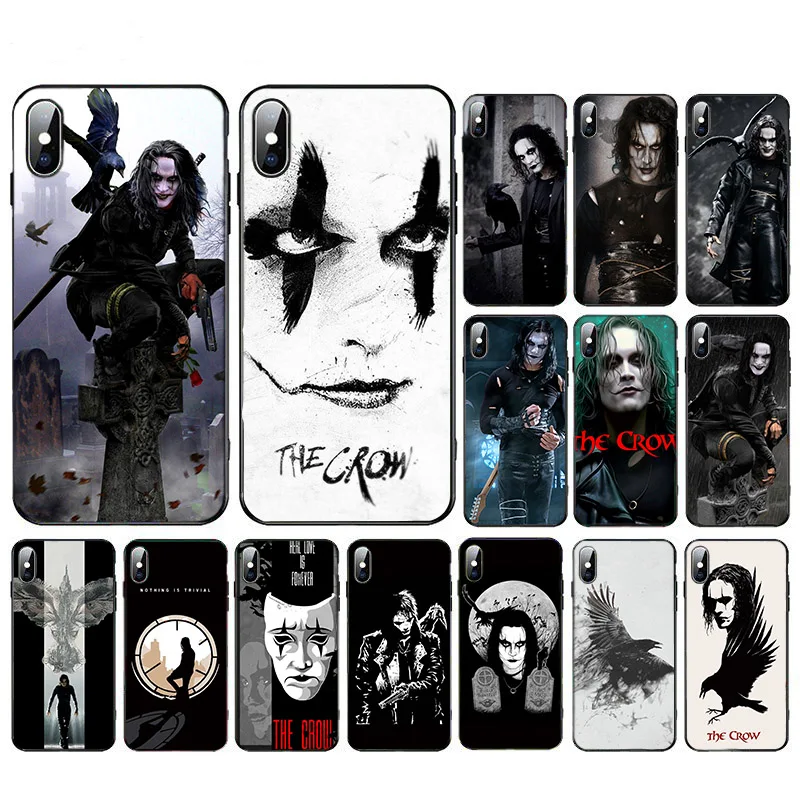 Мягкий чехол для телефона с классическим фильмом Ворона Iphone 8 7 Plus XS 11 Pro Max 6 s SE 2020 XR