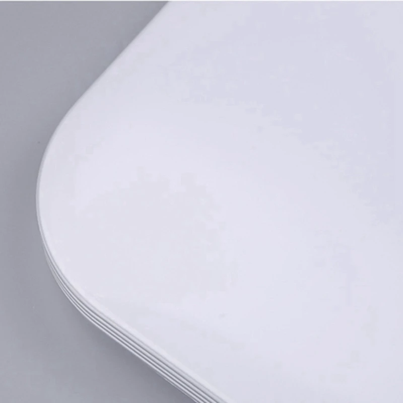 

Ultra Thin Rectangle Flushmount Modern Acrylic LED Ceiling Light for Kitchen Bathroom Dining Room, white light, US Plug