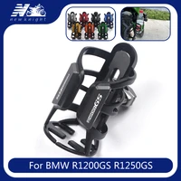 for bmw r1200gs r1250gs motorcycle accessories cnc aluminum beverage water bottle drink thermos cup handlebar bumper holder