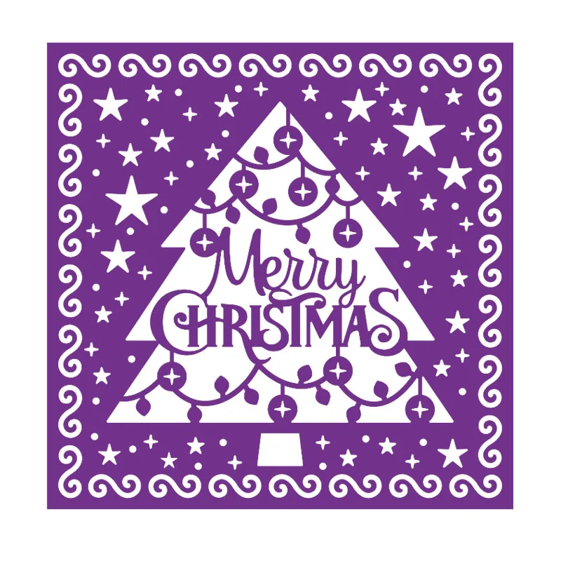 

Words Happy Holiday Interchangeable Flower Multi-piece Frames Metal Cutting Dies Scrapbooking Album Paper DIY Cards Crafts New