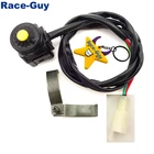 Электрический пусковой кнопка открыть старт ручка переключатель для китайского Pit Pro Trail Dirt Bike мотокросса мотоцикла ATV Quad 4 Wheeler