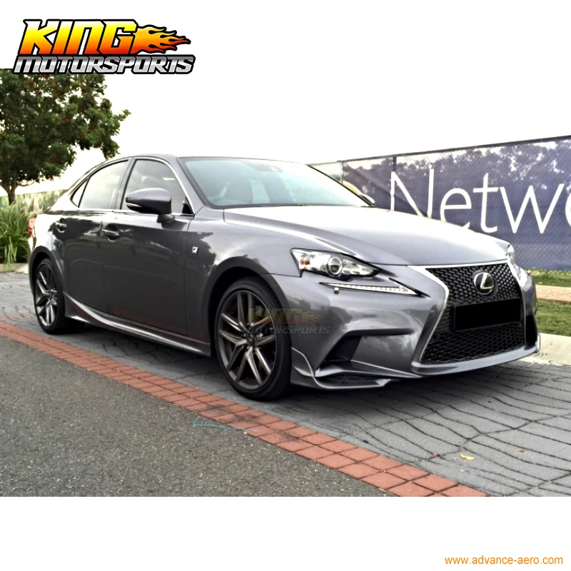 Подходит для 2014 2015 2016 Lexus IS250 IS350 F спортивный TR D стиль передний бампер губ