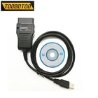 Новейший HDS-кабель V1.4.3 для Honda диагностический кабель авто OBD2 с чипом FTDI FT232RL кабель для Honda OBD2 многоязычный