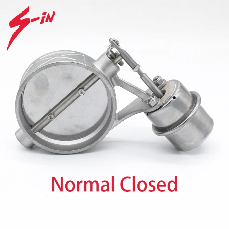 89mm normal closed Вакуумный выпускной клапан 89 мм двойной вырез наборы клапанов вырез вакуумный клапан комплект выхлопа управление звуками 3,5 дюймов дистанционный клапан управления - Цвет: 89mm normal closed