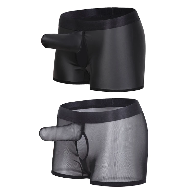 Для мужчин сексуальное женское нижнее белье из лакированной кожи прозрачный