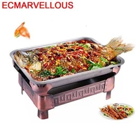 asadores portatiles korean carbon charcoal bbq barbacoa barbecue for outdoor churrasqueira commercial seafood fish grill plate