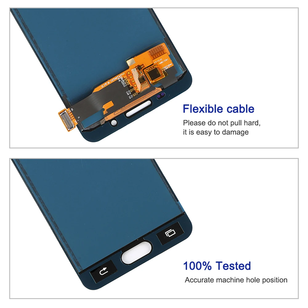 4 7 ''тестирование на тонкопленочных транзисторах тонкоплёночных для Samsung Galaxy A3