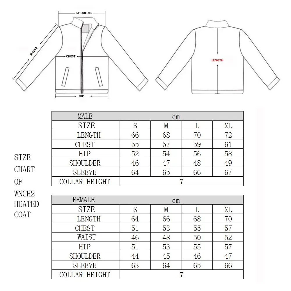 Heated Jacket Thicken Heated Coat Lightweight Soft Shell Heated Jacket USB Charging Electric Washable For Skiing Camping fishing