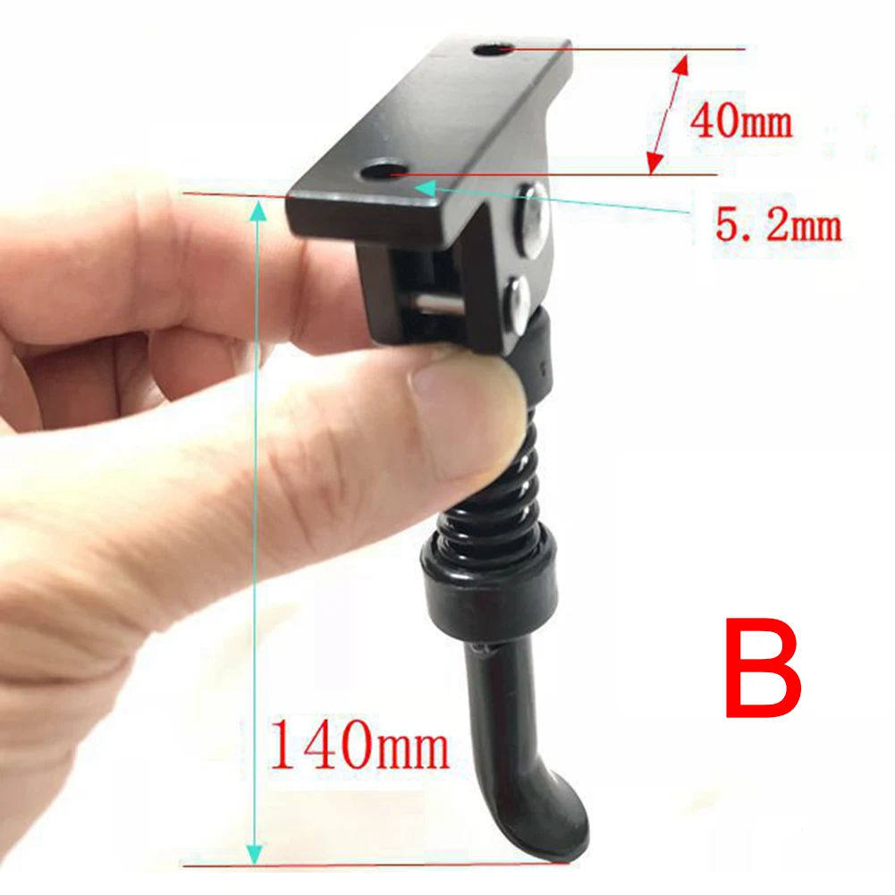

Universal Foot Bracket Scooter Slope Spare Part Black Stand Aluminum Alloy