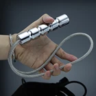 Металлический Сталь хлыст для раба взрослые игры садо Секс-игрушки для Для мужчин женские флоггер весло БДСМ бандаж наручники для хлысты