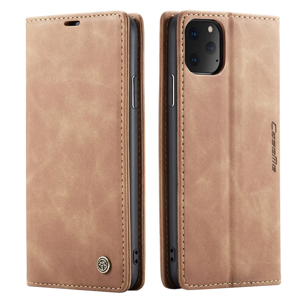 

Luxury Leather Card Holder Phone Bags Cover Magnetic Flip Wallet Case For Apple iPhone 11Pro Max X XR XS Max 8 7 6s 6 Plus Coque