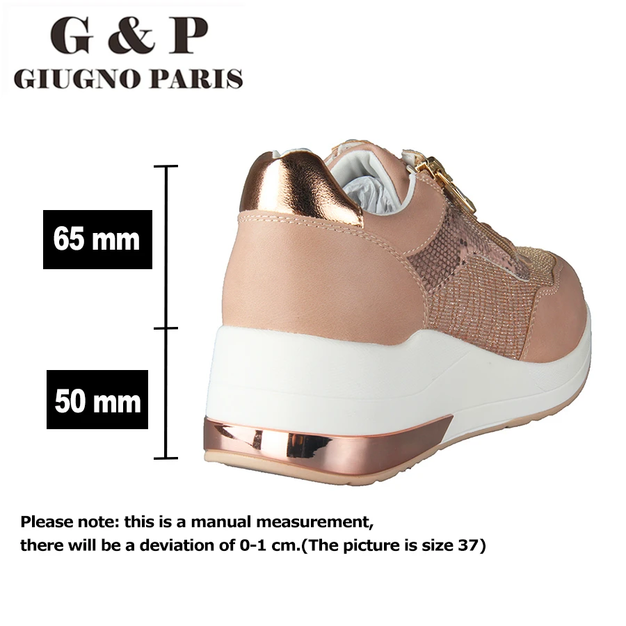 Кроссовки на платформе Женская обувь Повседневная высокого качества Легкие