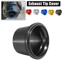 motorcycle cnc exhaust nozzle covers plug pipe decorative cover for yamaha tmax 500 530 tmax530 tmax500 2012 2013 2014 2015 2016