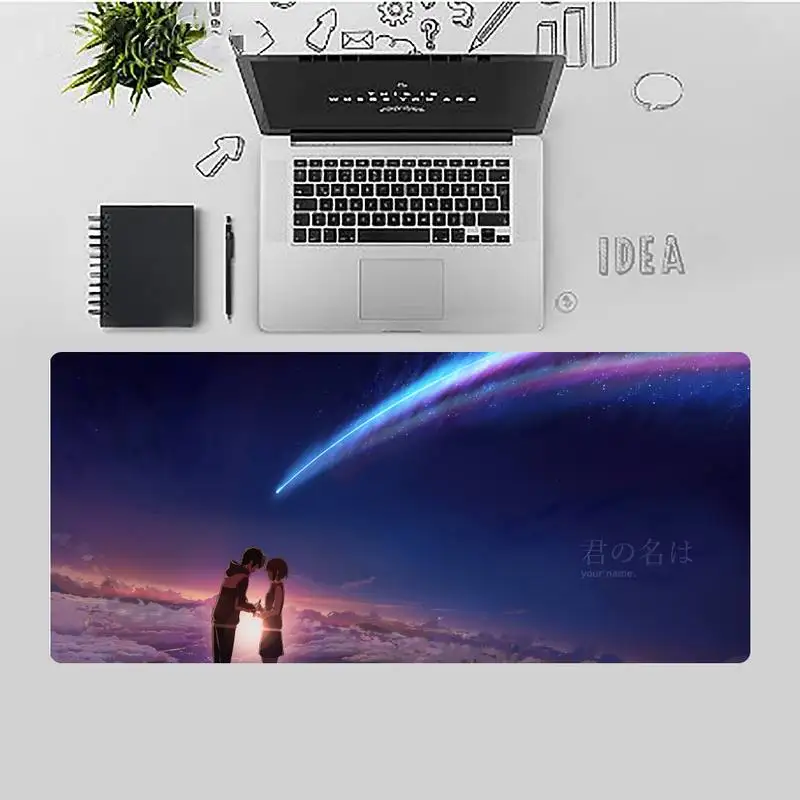 

your name Laptop Computer Mousepad X XL XXL Non-slip Cushion Thickness 2mm