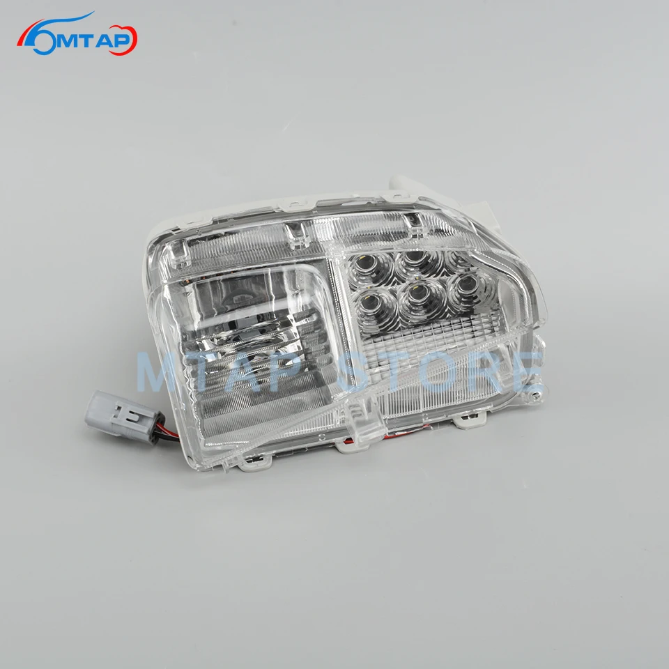 MTAP для Prius 2012 2013 2014 2015 светодиодные дневные ходовые огни передний бампер