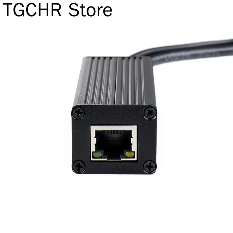 Light snow industrial grade Gigabit Poe separator 5V type-C interface power supply metal shell / circuit isolation | Инструменты