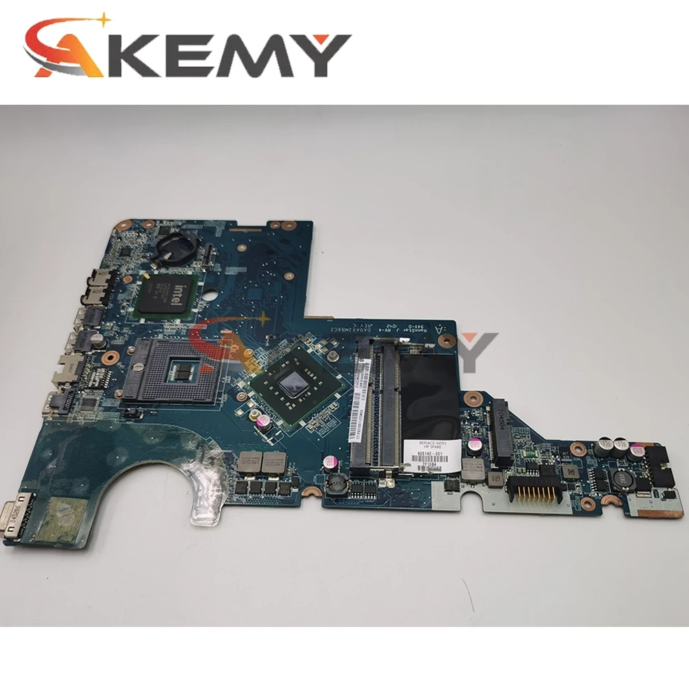

High Quality For HP G42 CQ42 G62 CQ62 Laptop Motherboard DDR3 GL40 605140-001 DA0AX3MB6C2 MainBoard 100% Tested Fast Ship