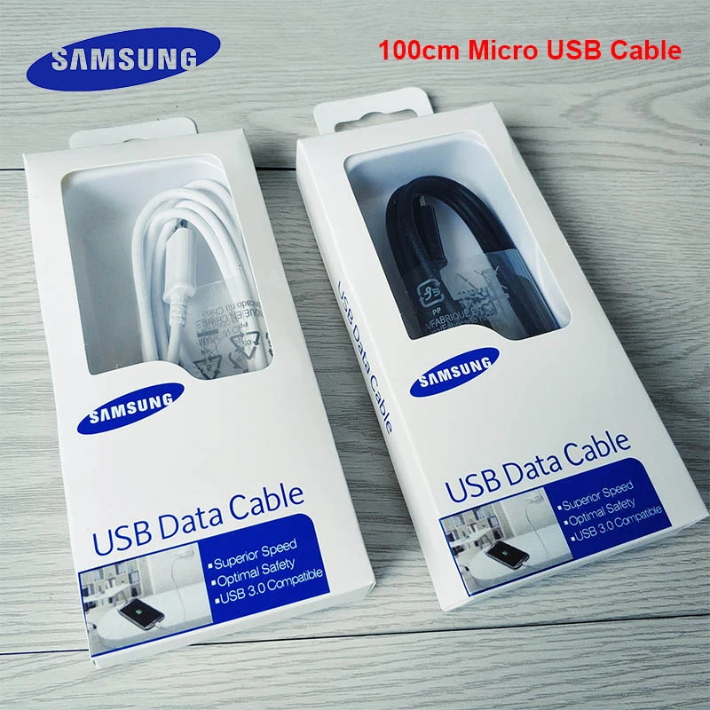 Кабель Micro USB Samsung для быстрой зарядки 1 м 5 кабель передачи данных Galaxy S6 S7 Edge J3 J5 J7 A3