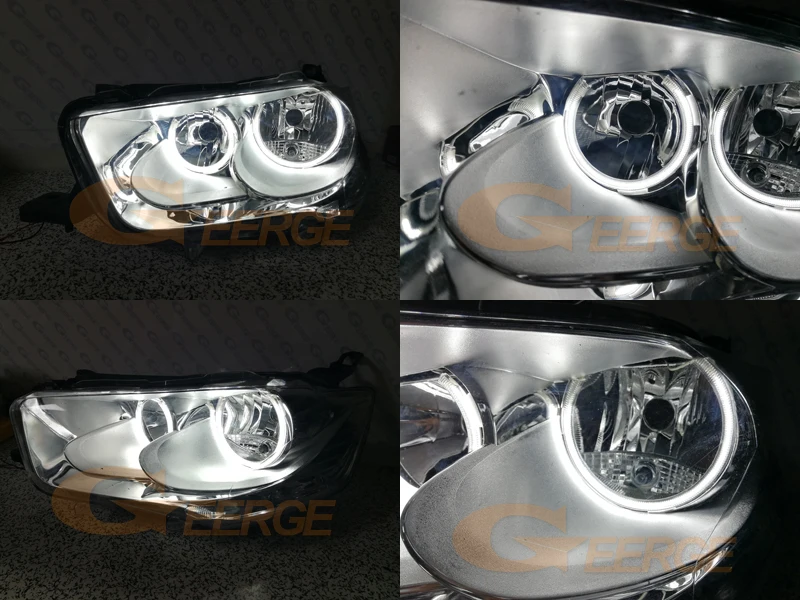

For CITROEN C-Elysee 2013 2014 2015 2016 Excellent Ultra bright CCFL Angel Eyes Halo Rings kit car Accessories