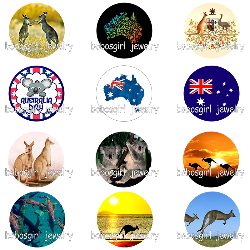 Держатель для телефона со стеклянной кнопкой Для Фотопечати kangaroo Australia