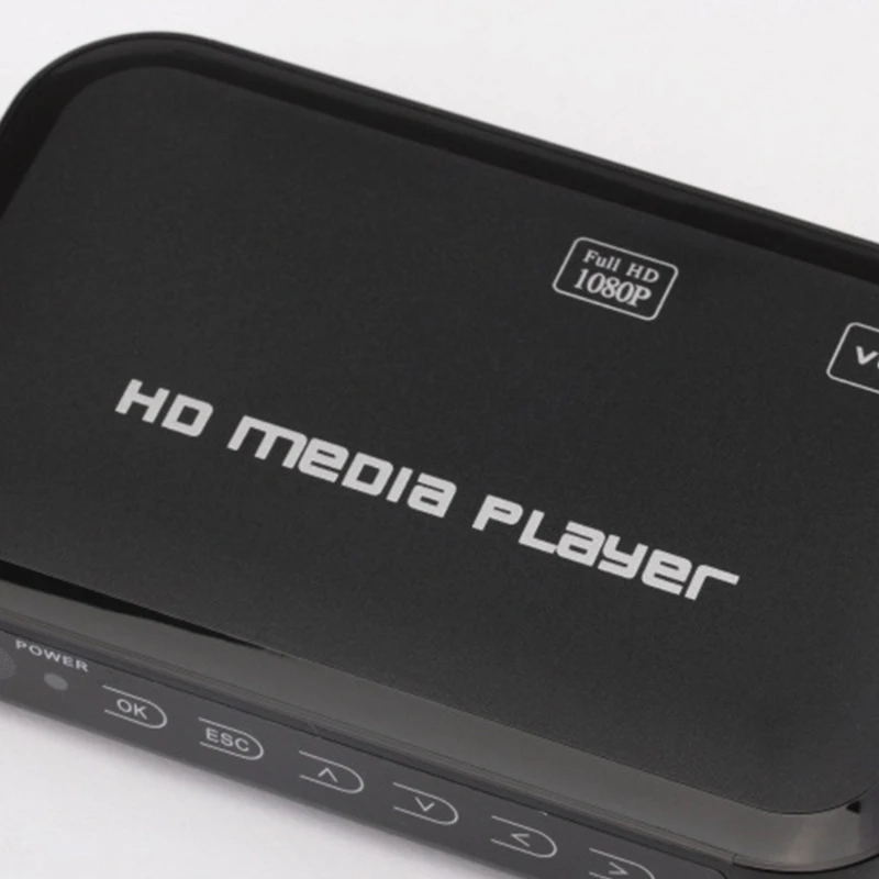 2022 новый внешний мини-жесткий диск Full 1080P USB с поддержкой SD MMC U диска MKV AVI