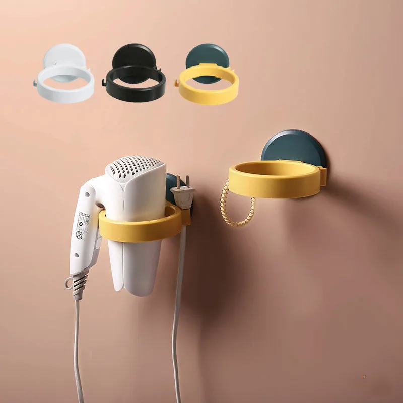 Держатель для фена и подстаканник бытовые настенные аксессуары ванной комнаты |