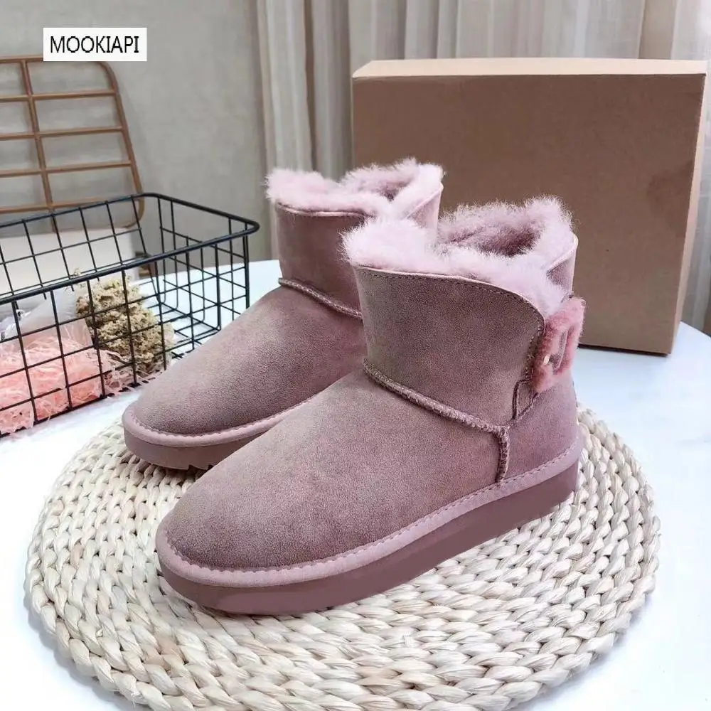 Сапоги для снежной погоды высшего качества в Австралии 2019 году натуральная