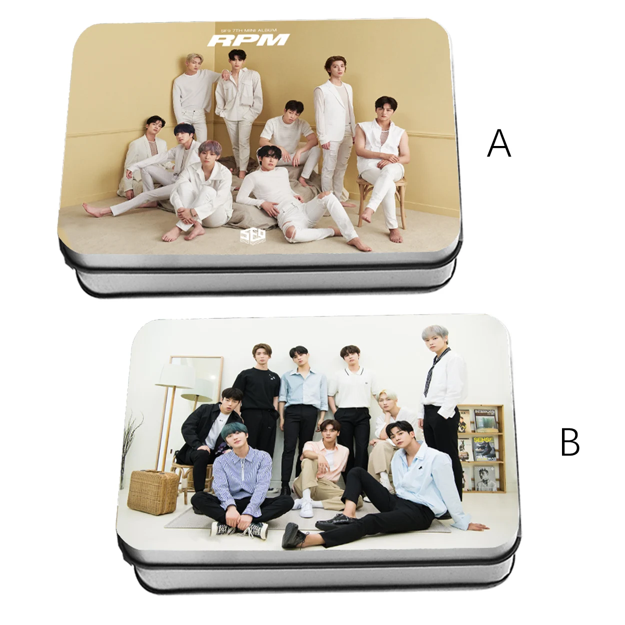 Kpop SF9 седьмой Мини альбом &ltоб/мин&gt Polaroid фото ЛОМО карта Модные K POP вентиляторы
