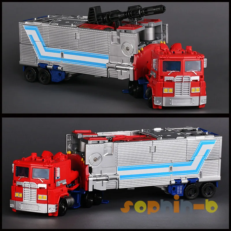Трансформированный Optimus Prime с металлическими частями SS05 MP10 MP01 SS38 TE01 KO рисунок светодиодный стенд